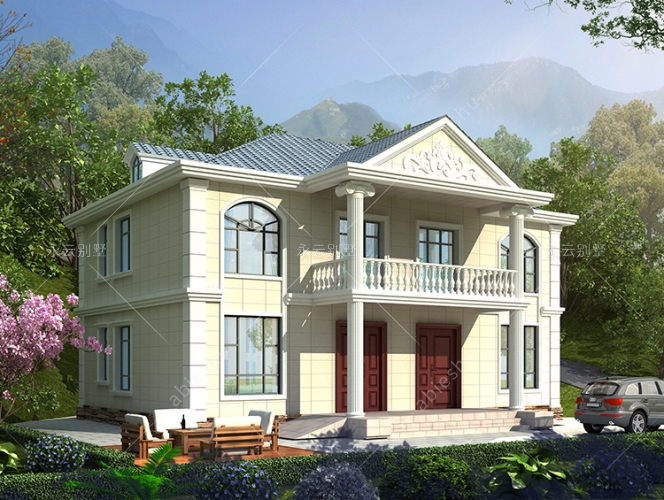 2022新款兄弟合建房屋经典实用双拼别墅全套设计图纸15.5m×12.5米