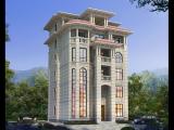 广东佛山市南海占地146平米6层私家别墅自建房屋设计案例